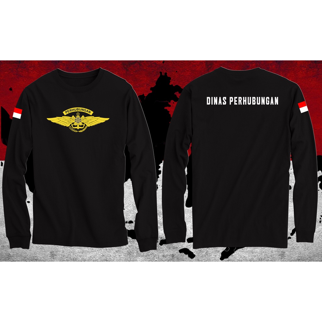 BAJU / KAOS DISHUB LENGAN PANJANG / BAJU DISHUB LENGAN PANJANG -Gudangpoloshirt