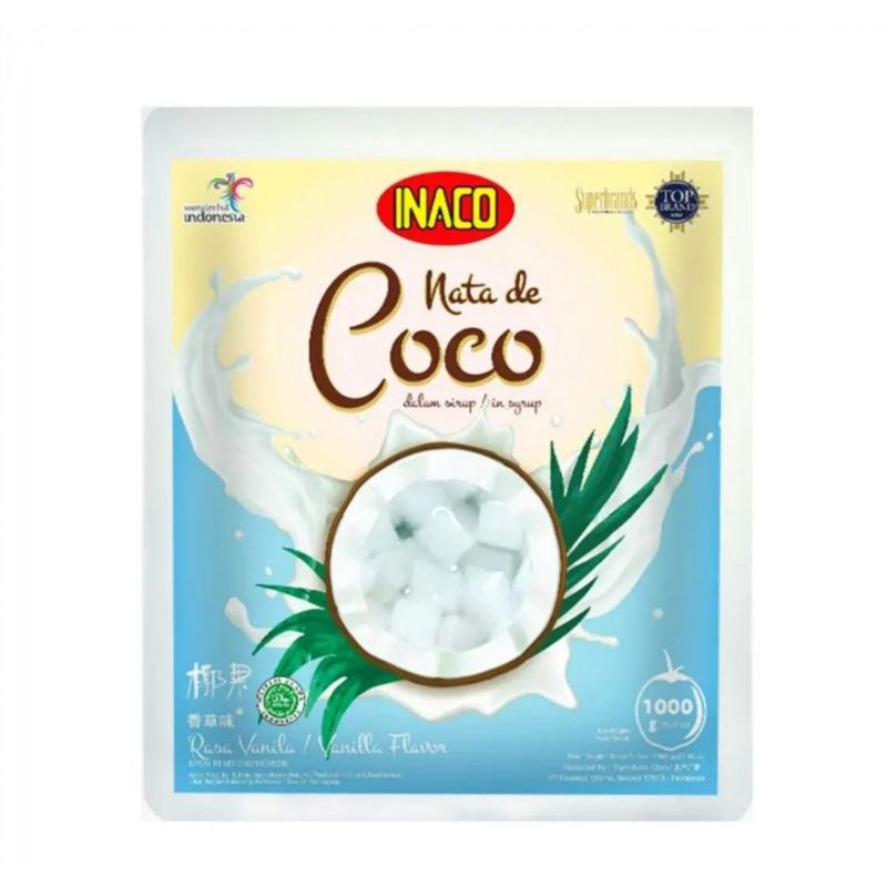 

NATA DE COCO-INACO NATA DE COCO VANILA 1 KG