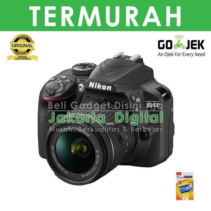 "KD" Jakarta Digital NIKON D3400 AF-P DX Lensa 18-55VR D 3400 KIT