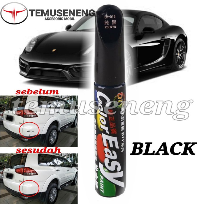 

HITAM SPIDOL CAT MOBIL MOTOR PENGHILANG BARET LECET GORES NODA BODY - Hitam