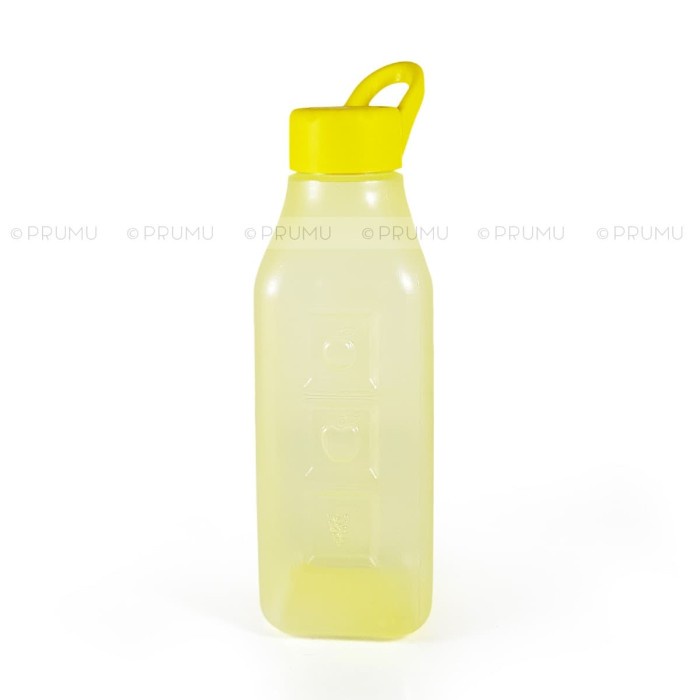 Botol Minum Evo Square Handle 500ml - Botol Minum Plastik - Botol Minum Anak - Souvenir Ultah Anak