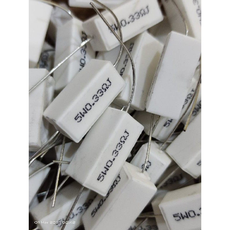 Resistor taiwan 5w  resistor kapur