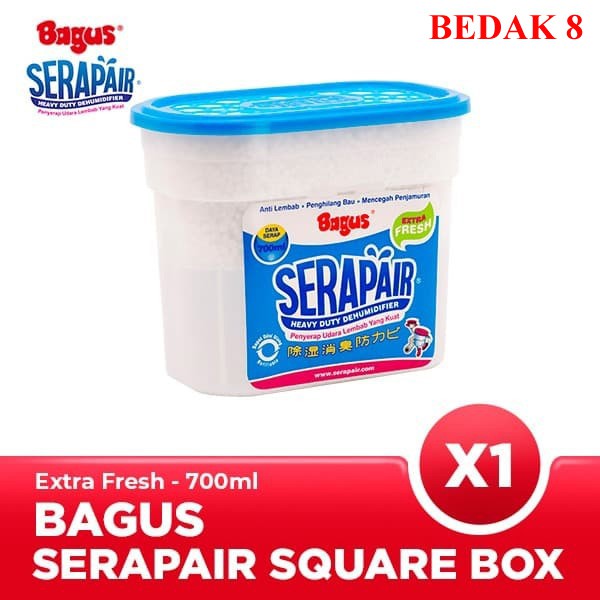 Bagus Serapair Square Box 700 ml (VARIAN RANDOM)