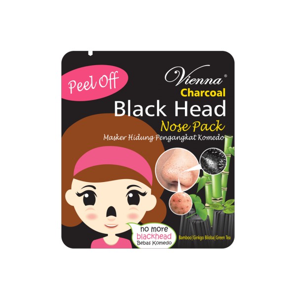 Vienna Pell Off Black Head Nose Pack