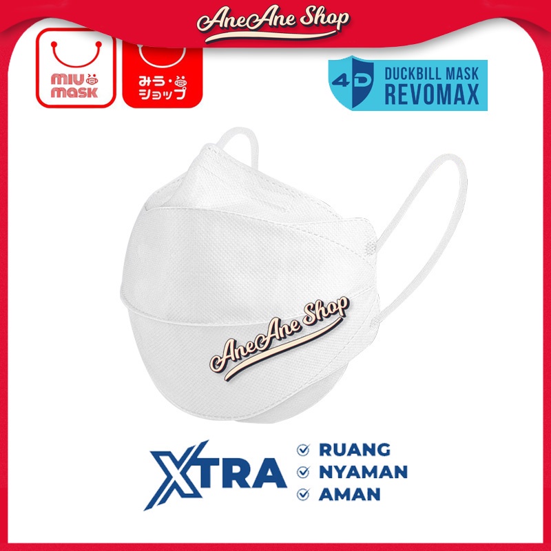 Masker MIU MASK Revomax 4D Duckbill 3 Ply Isi 5 Pcs