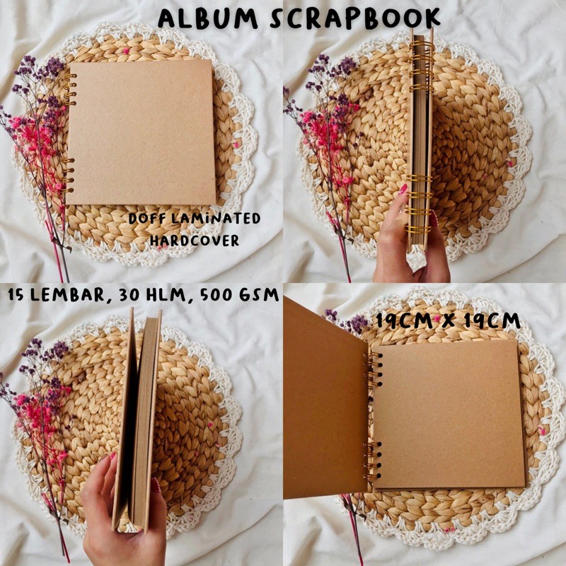 Jual DIY0123 Scrapbook Kit/paper Scrapbook/scrapbook Diy/jurnal Kit ...