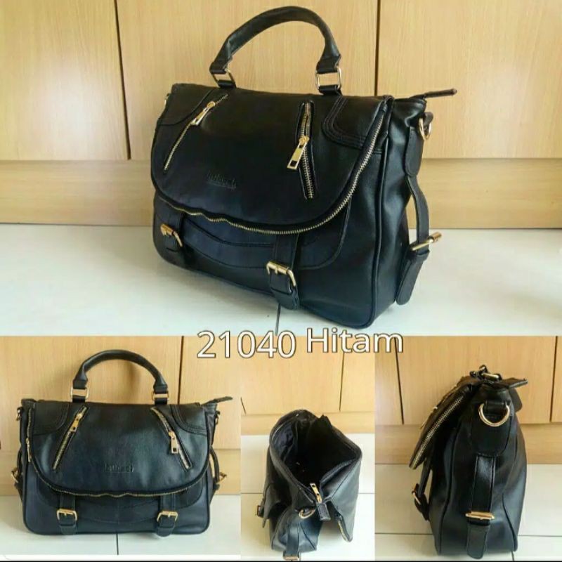 Tas Fashion Wanita HUBSCH kulit sintetis Tidak Terkelupas