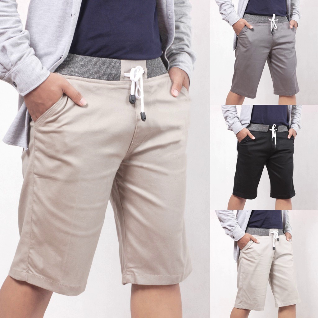 (TERMURAH) Celana chinos pendek , bahan katun twill