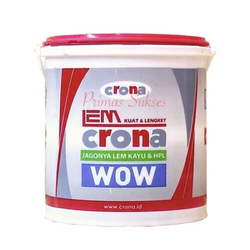 

Lem Crona WOW Lem Hpl & Decosheet Efisien Aplikasi Hanya 1 Muka (4KG)