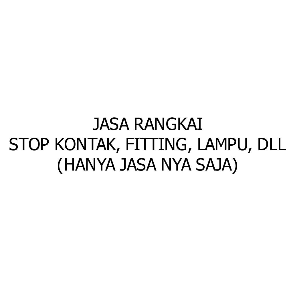 JASA RANGKAI