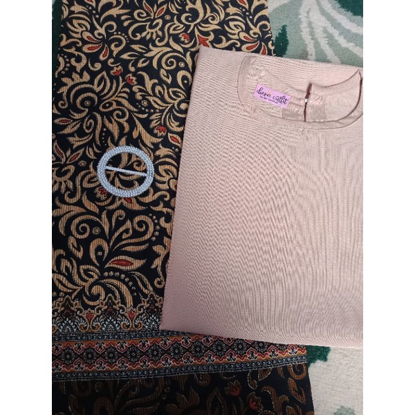COD STELAN KEBAYA BATWING kebaya wisuda kebaya jumbo wisuda Bridesmaids kebaya modern kebaya kartini-SET BATWING MOCA