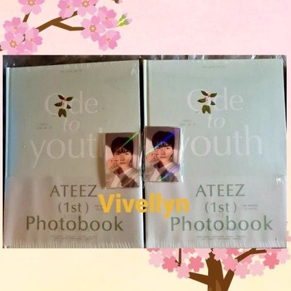 ATEEZ OTY 1st photobook Ode to Youth + benefit set hologram PC official (READY STOCK)