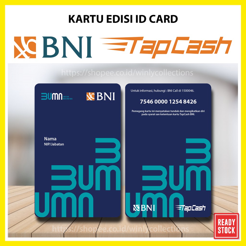 Id Card Bank Bni - Perumperindo.co.id