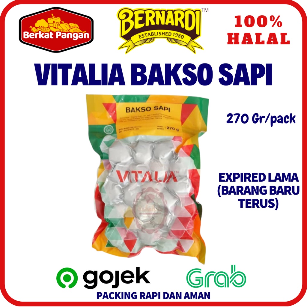 Vitalia Bakso Sapi 270 gr