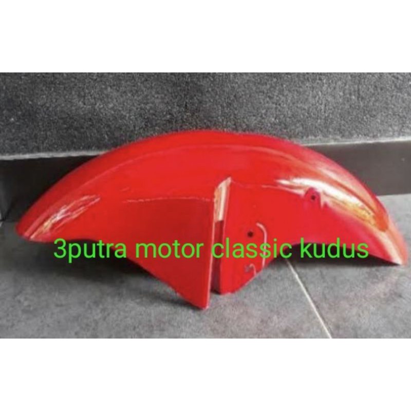 spakbor slebor depan kawasaki ninja victor ninja r warna merah