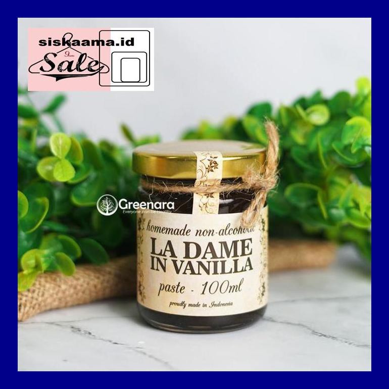 

A40D0Yh La Dame In Vanilla Paste 100Ml - Pasta Vanili Halal Mui D50Tr40V