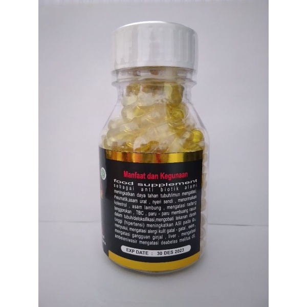 Habbatussauda Habasyi Extra Propolis Trigona Isi 200 Kapsul Asli 100% Original