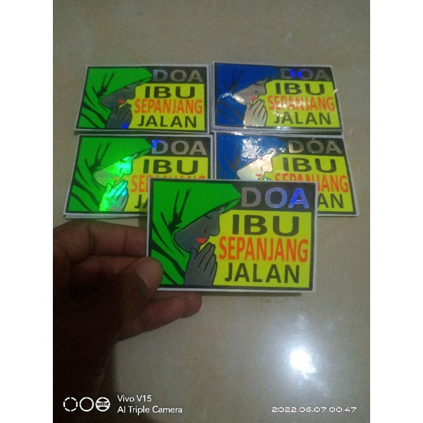 STICKER DOA IBU SEPANJANG JALAN