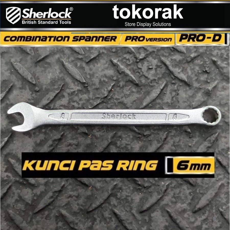 KUNCI RING PAS 6 MM PRO - D SHERLOCK - KUNCI PAS RING