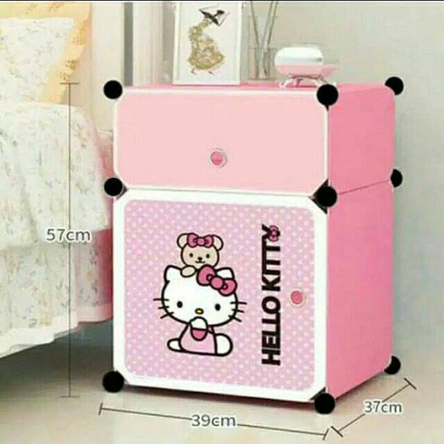 Lemari Plastik Nakas Mini Anak