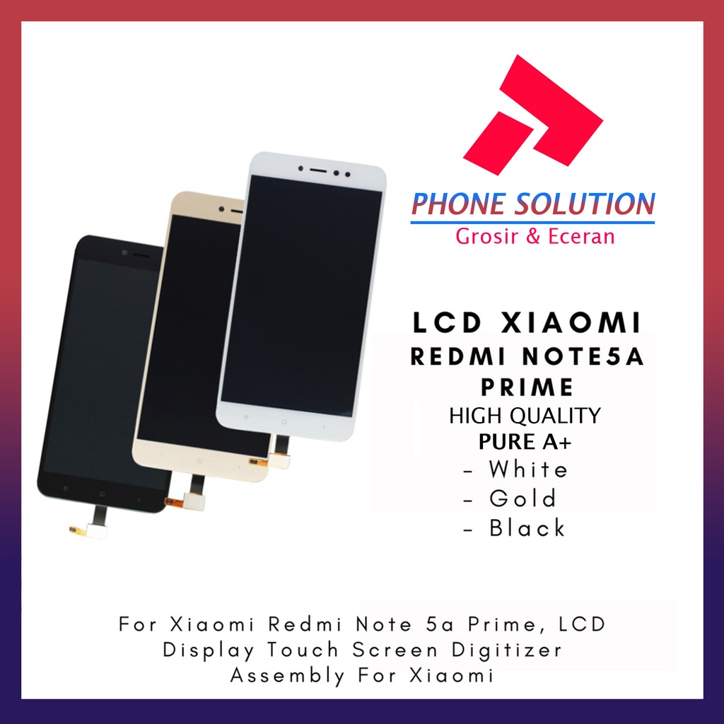 LCD Xiaomi Redmi Note 5A Prime Fullset Touchscreen // Supplier LCD Xiaomi Redmi - Garansi 1 Bulan