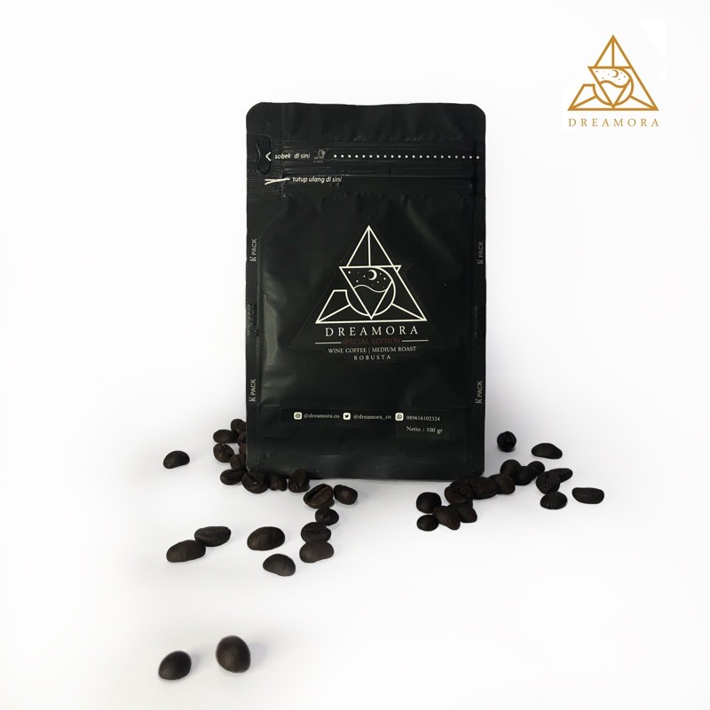 

Kopi Wine 100gr - Dreamora Coffee
