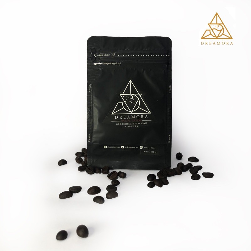 Kopi Wine 100gr - Dreamora Coffee