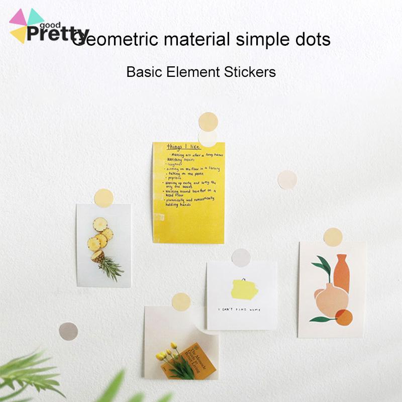 Stiker Label Index Dot Multifungsi Bisa Ditulis Untuk Dekorasi Diary / Scrapbook - PD