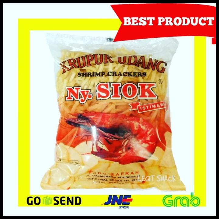 

Kerupuk Udang Ny.Siok Stik / Krupuk Ny Siok Stick Murah Gojek Jakarta