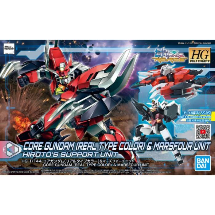 Hg Hgbd:R Core Gundam Real Type Color & Marsfour Unit