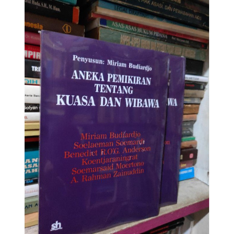 Aneka Pemikiran tentang Kuasa dan Wibawa Miriam Budiardjo -Benedict ROG Anderson 1986 NUPP