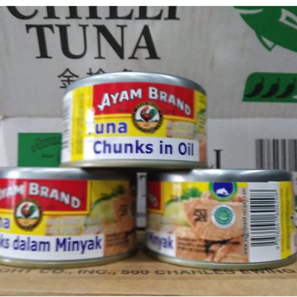 

Ayam Brand Tuna Chunks dalam minyak 150gram