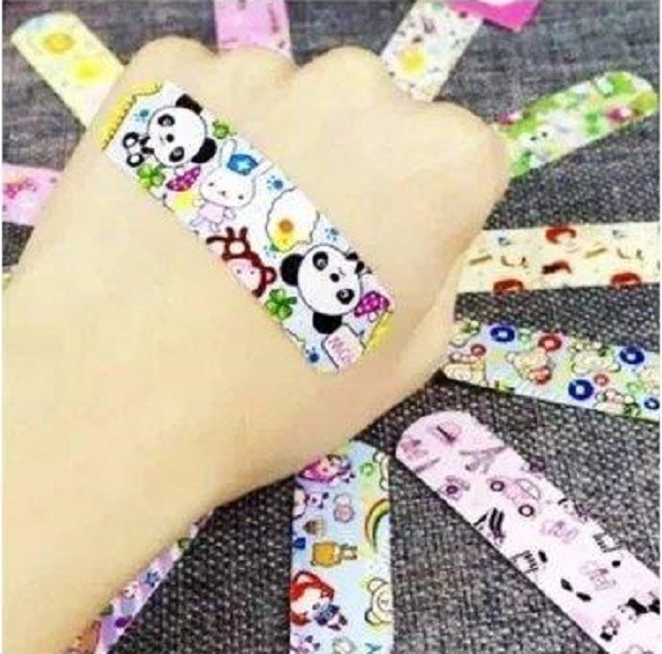 Plester Luka Handiplast Plaster Korea Motif Karakter Anak Isi 5Pcs