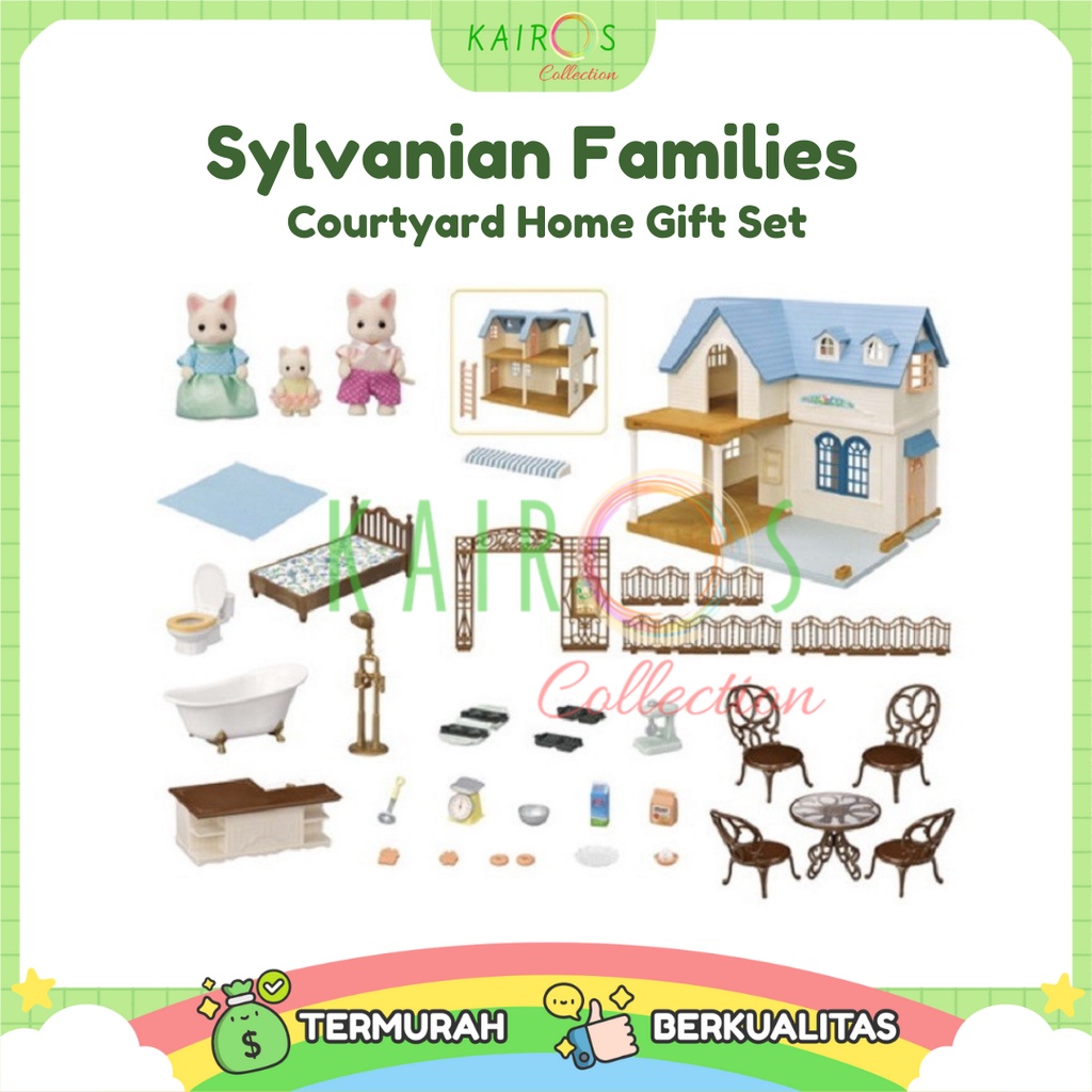 Sylvanian Families Courtyard Home Gift Set