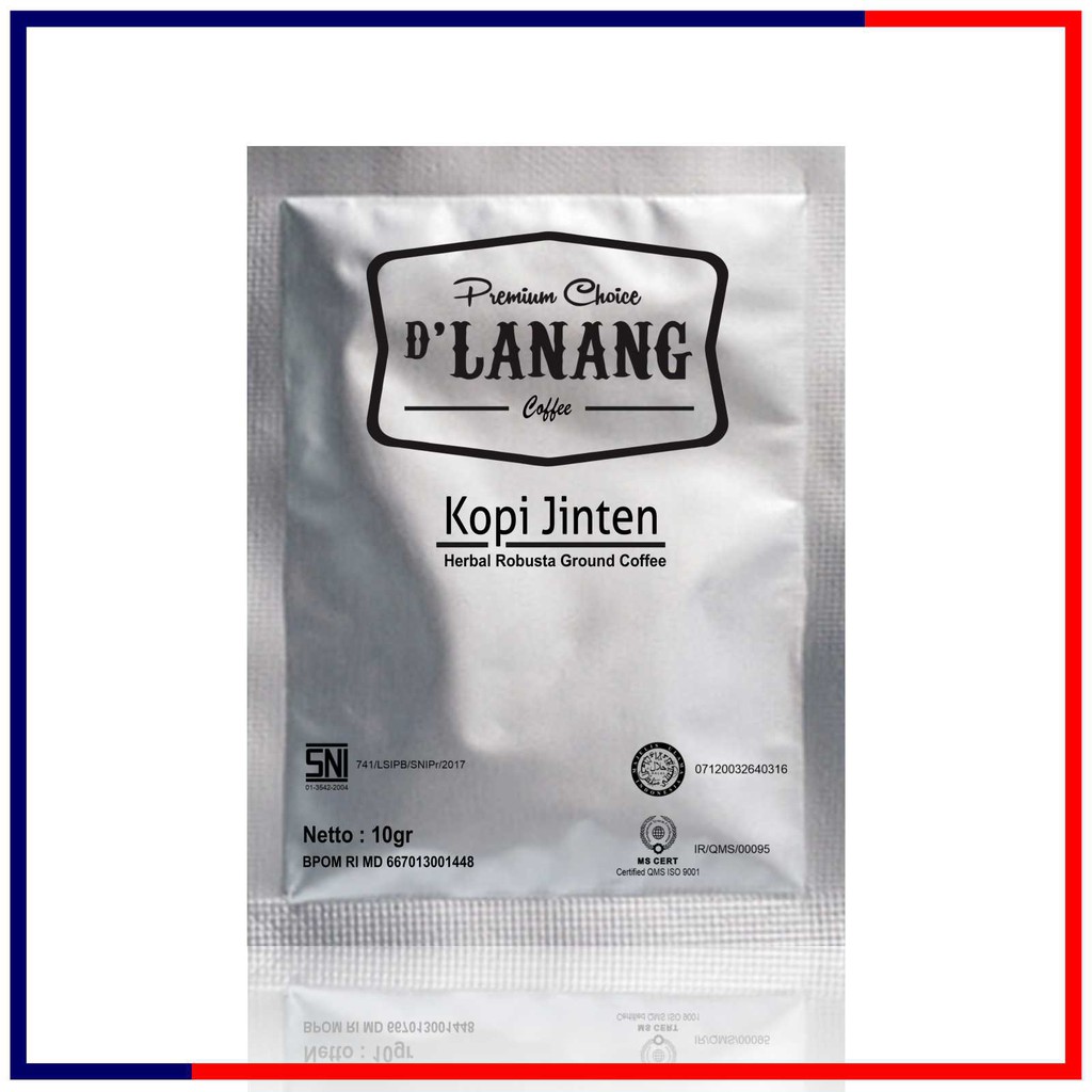 

Kopi Sachet Habbatussauda 10gr Herbal Robusta Ground Coffee D'lanang