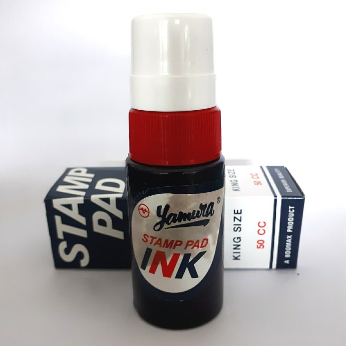 

Tinta Stempel / Stamp Pad Ink Yamura / Tinta Stamp pad yamura / 50 cc / tinta stamp