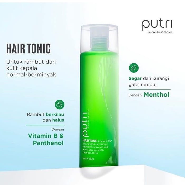 Putri Pure Clean Moisturizing Conditioner Shampoo Hair Tonic 200mL 450ml BPOM Serum Vitamin Rambut Rusak dan Rontok