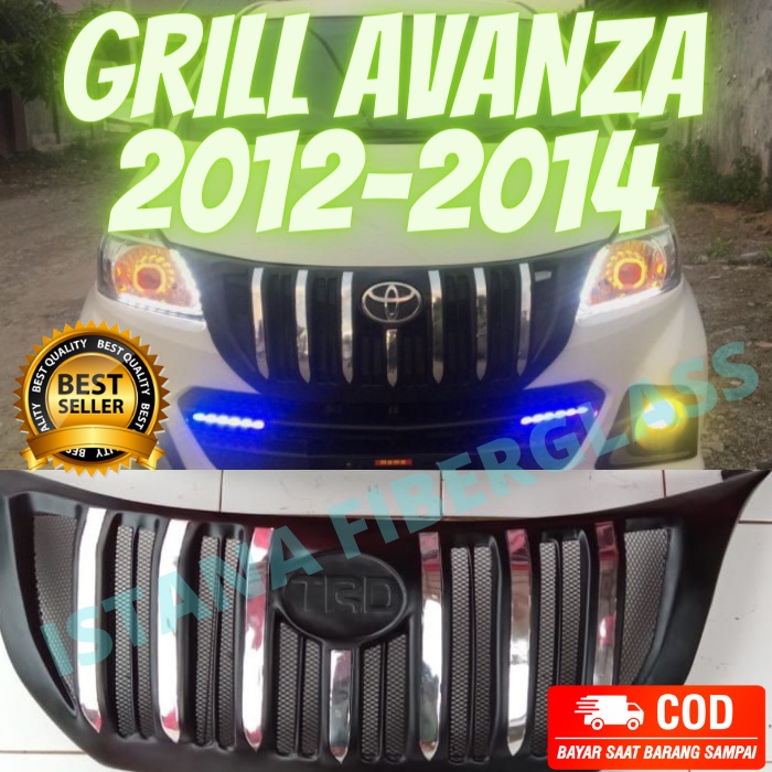 Grill Avanza 2012-2014 Model Apollo Grill Avanza xenia Model Prado Terbaru