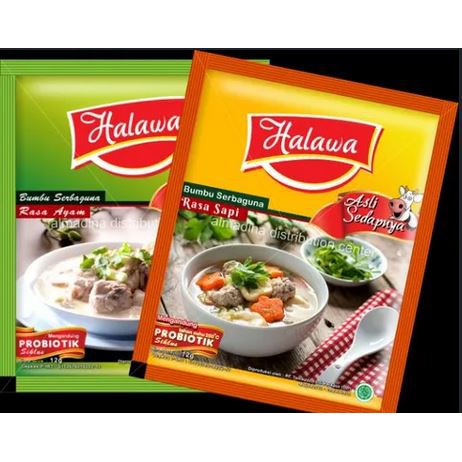 HALAWA bumbu masak Probiotik Siklus 12 gram NON MSG