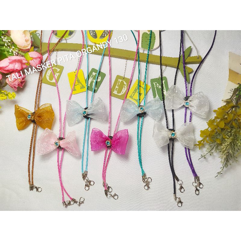 TALI MASKER/PENGAIT HIJAB/TALI KULIT PITA 130