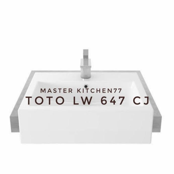 Washtafel Wastafel Toto Lw 647 Cj || Body Only