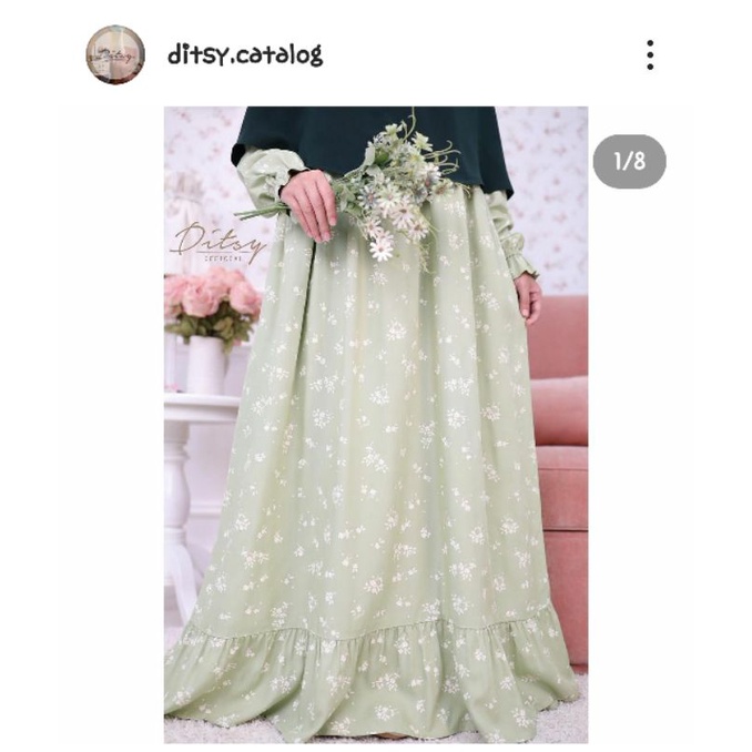 Ditsy Agustus 2022 (Nightgown M)
