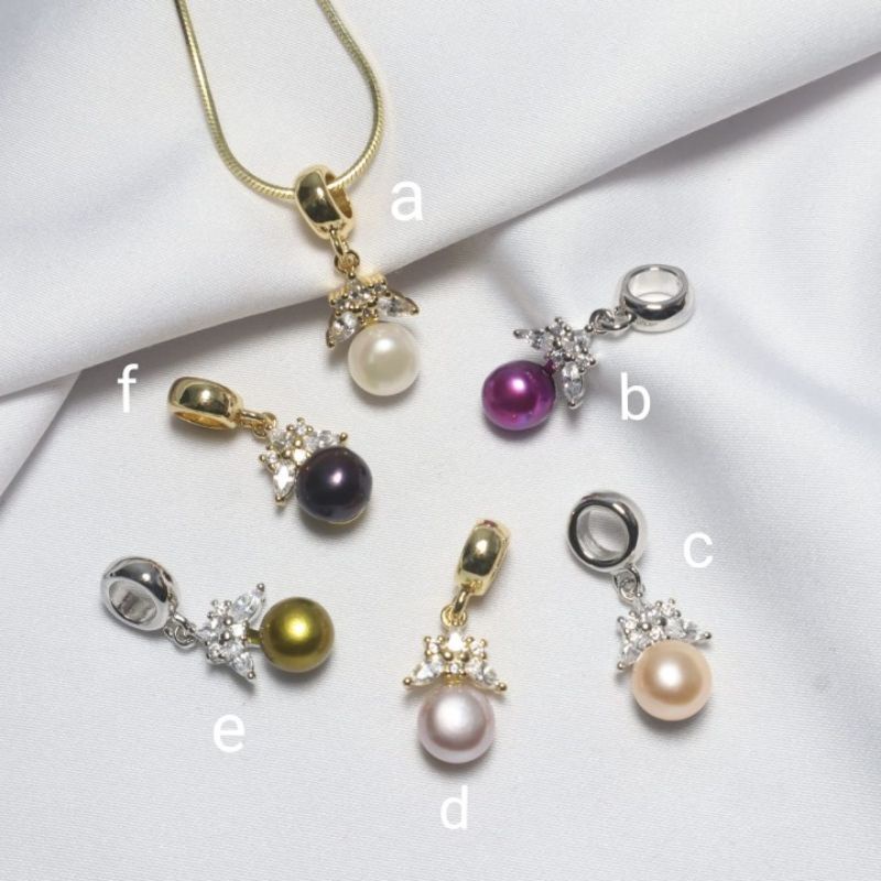 Kalung mutiara|Kalung mutiara asli lombok|Kalung lapis emas|Kalung rhodium mutiara lombok|Kalung mut