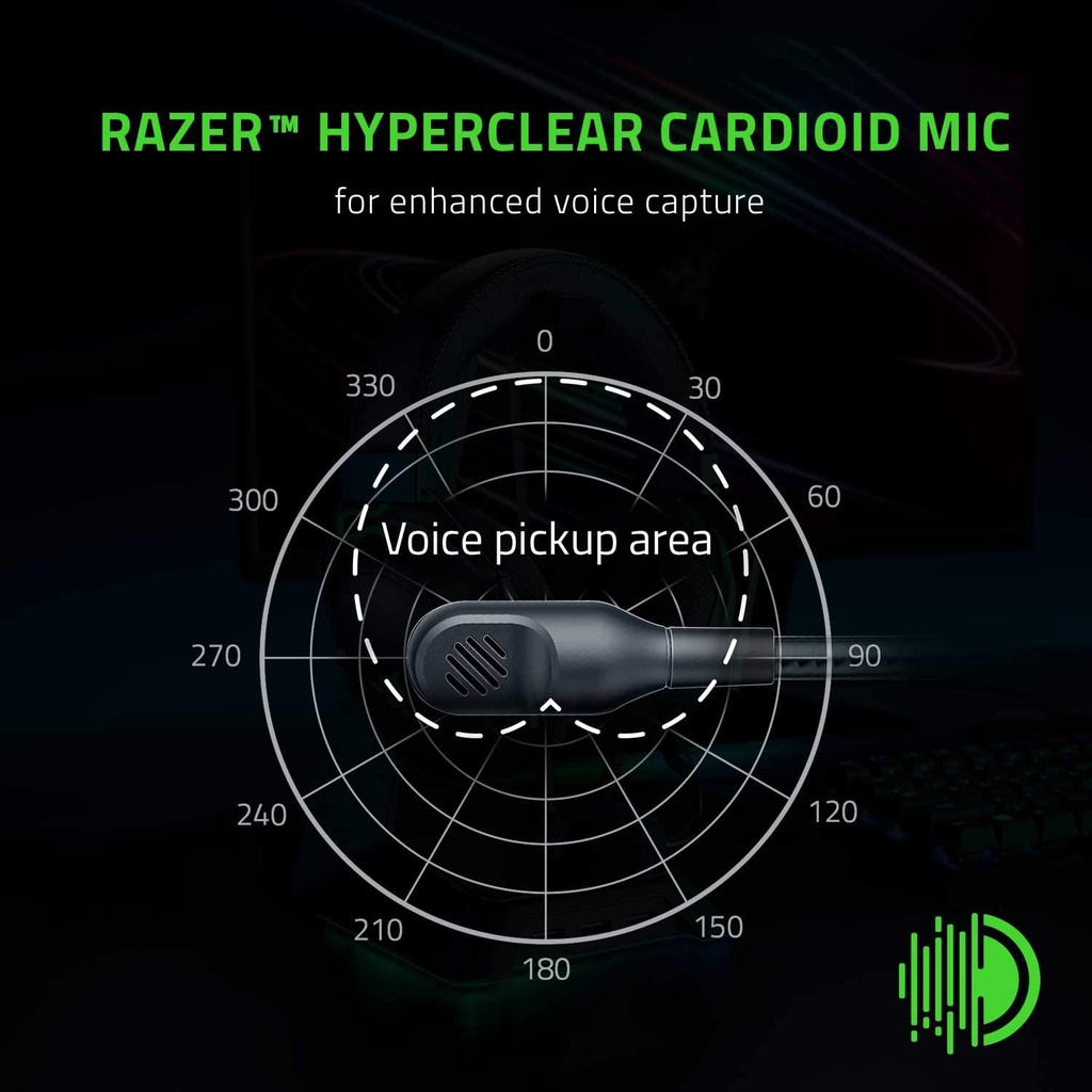 Razer BlackShark V2 X 7.1 Surround Sound Gaming Headset Original