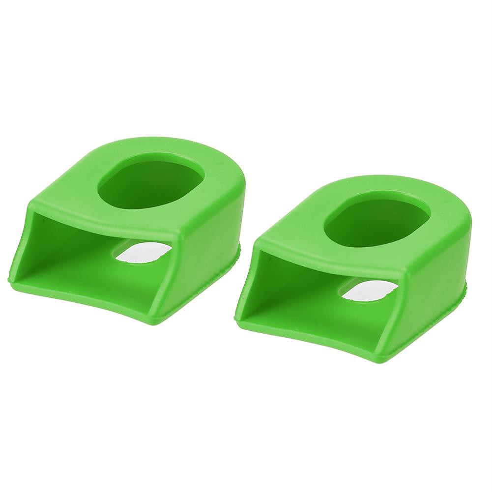 MOJITO 2pcs/Set Silicone Bicycle Crankset Crank Wheel Protective Sleeve Protector