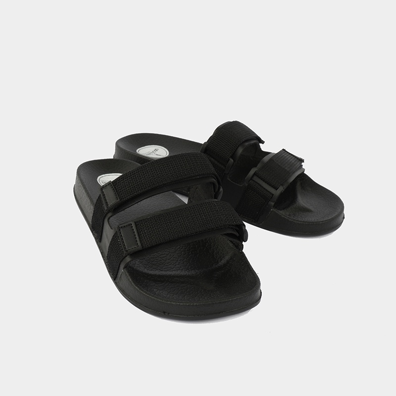 Sandal Slide Pria Sendal weber Cowok Strap Dua Cowo Kekinian Sandal Laki Laki Strap Casual promo cod