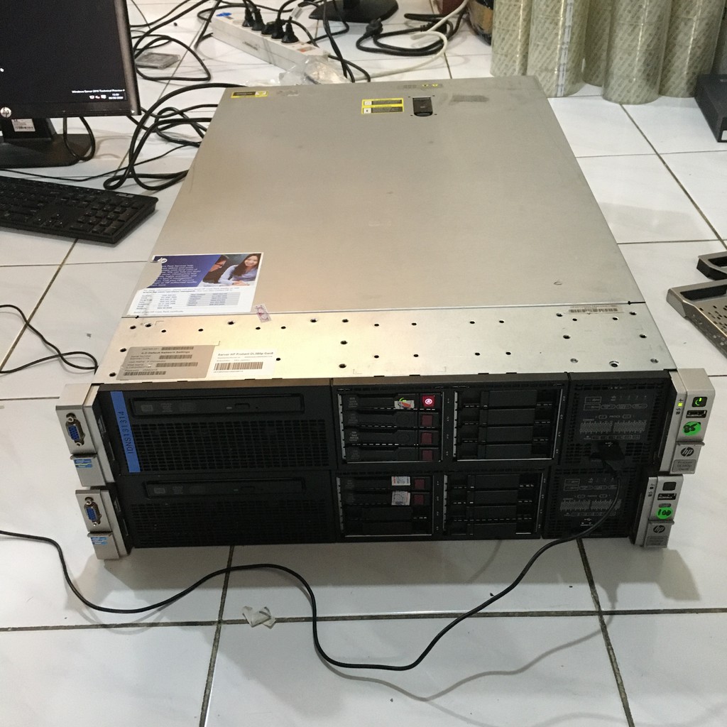 Server HP ProLiant DL380p Gen8 RAM 32GB Dual Processor Intel Xeon