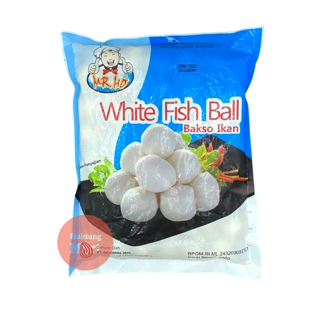 

Mr ho Bakso Ikan White Fish Ball 450gr
