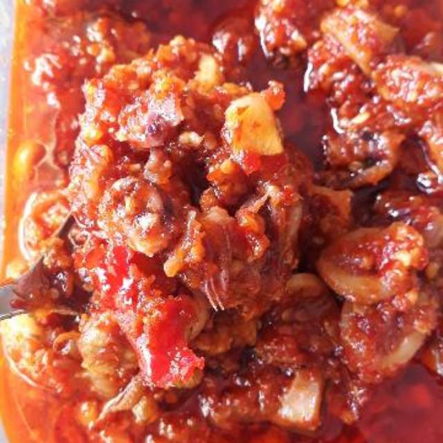 

Sambel cumi homemade