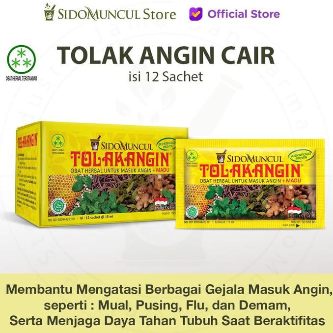 Tolak Angin Cair 12 Sachet